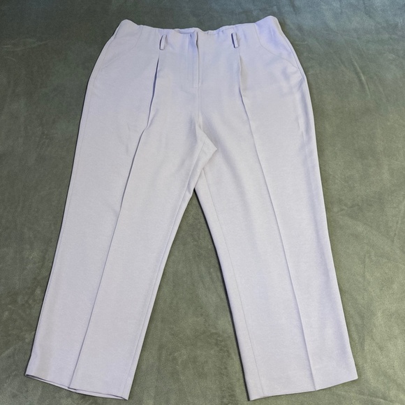 Addition Elle Size 20 Suit Jacket Blazer Pants Purple Lilac Plus-Size Pennington - Picture 2 of 16